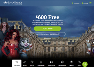 Euro Palace Casino Home